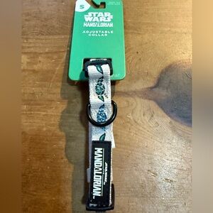 Star Wars Cream and Green Baby Yoda Collar small adjustable NWT